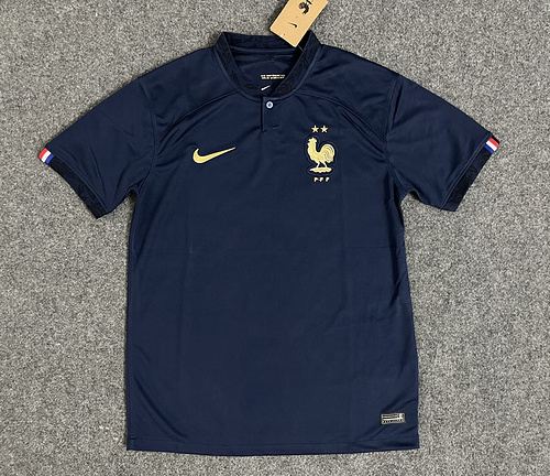 球迷版2022法国世界杯主场足球服