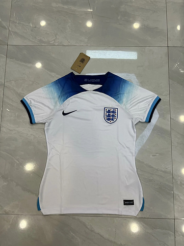 2022 英格兰女足世界杯主场球衣 足球服 橄榄球服