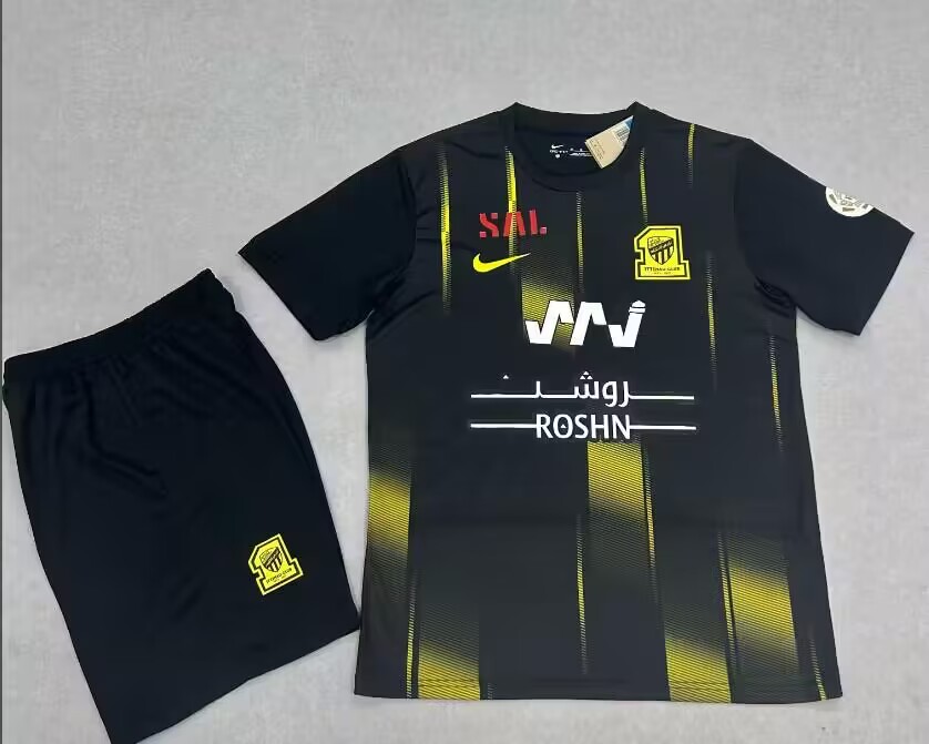 Al-Ittihad 2023/24 第三款儿童足球球衣