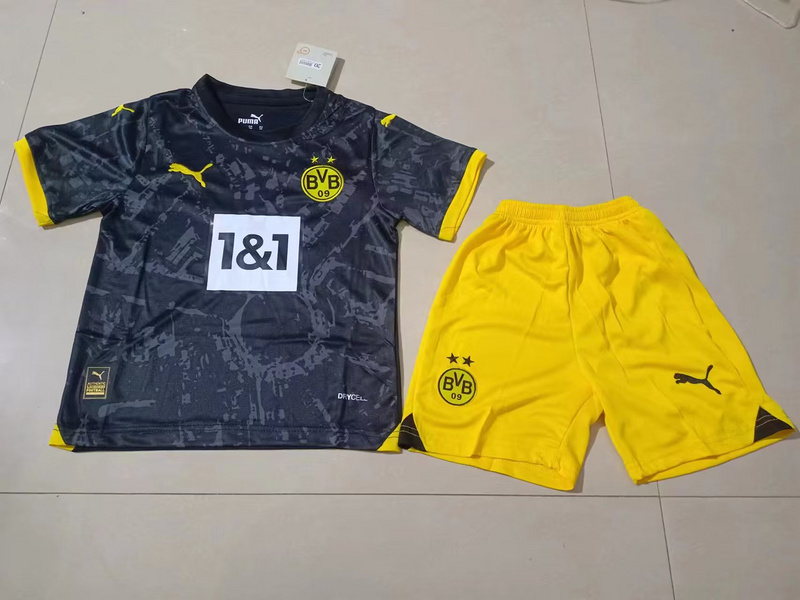 球迷版 23/24 多特蒙德客场足球服 足球球衣 足球衫