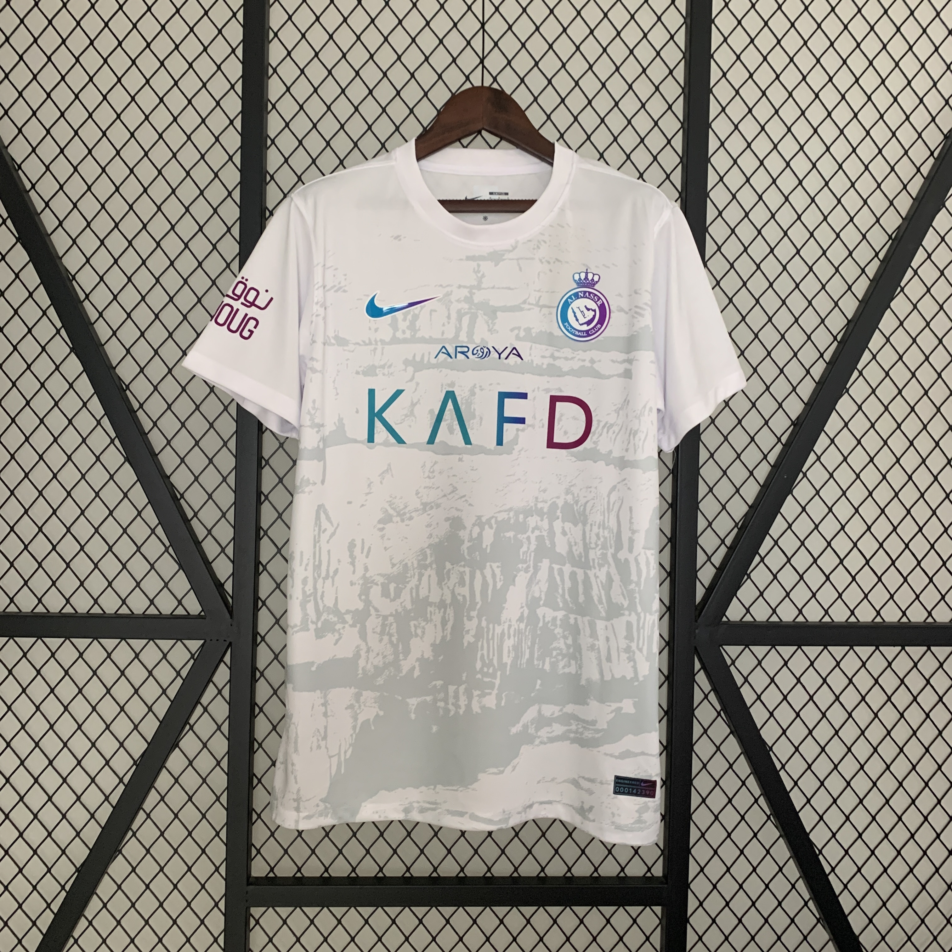 球迷版本 23/24 Al-Nassr FC 第三客场足球球衣