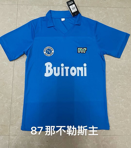 复古86/87那不勒斯主场