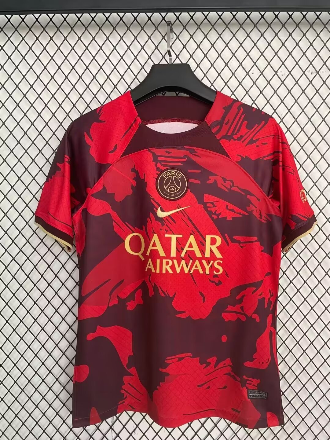 球迷版本 24/25 PSG 训练服 红色