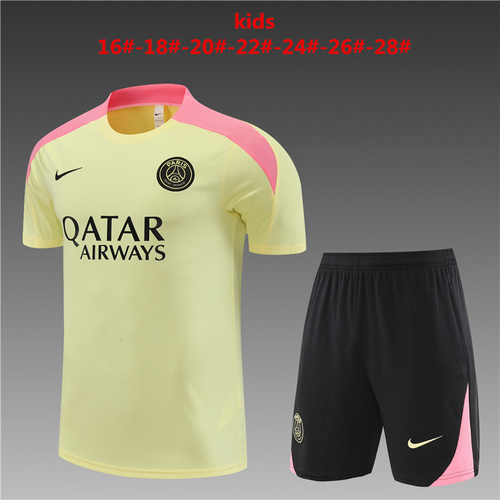 24/25 PSG 米色儿童训练套装