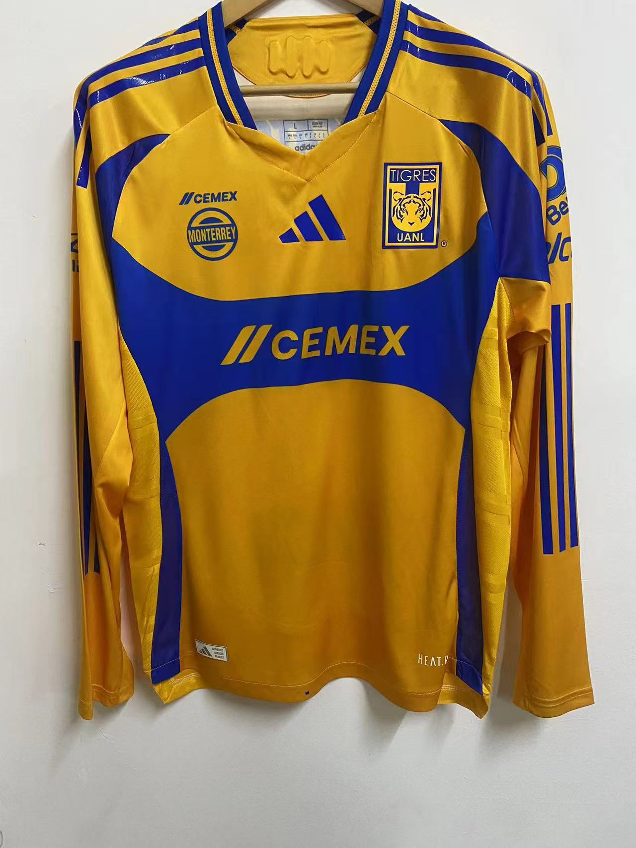 球员版长袖 24/25 Tigres 主场