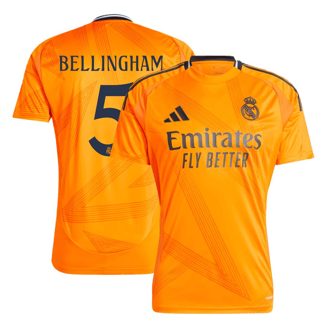 [超级复制品] BELLINGHAM 5 皇家马德里客场球衣 2024/25