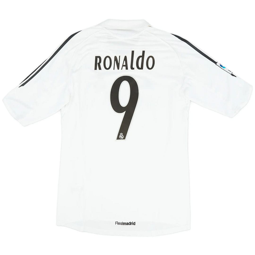 Ronlado 9 复古皇马主场球衣2005/06