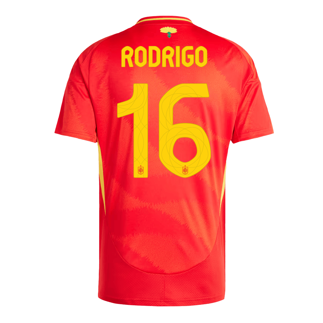 【Supre Replica】RODRIGO 16 西班牙主场球衣 2024 年欧洲杯