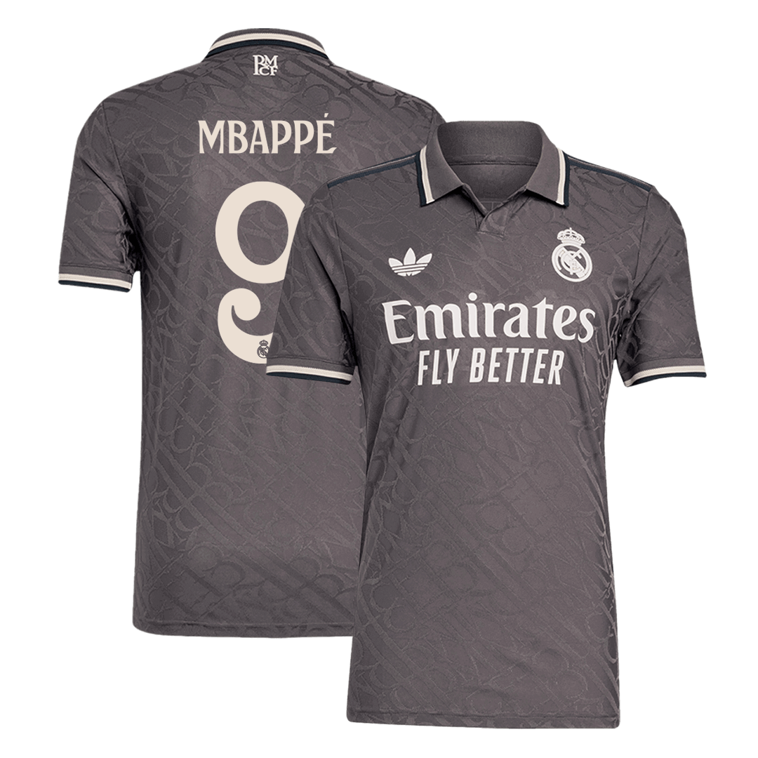 MBAPPÉ 9 皇家马德里第三场比赛球衣 2024/25
