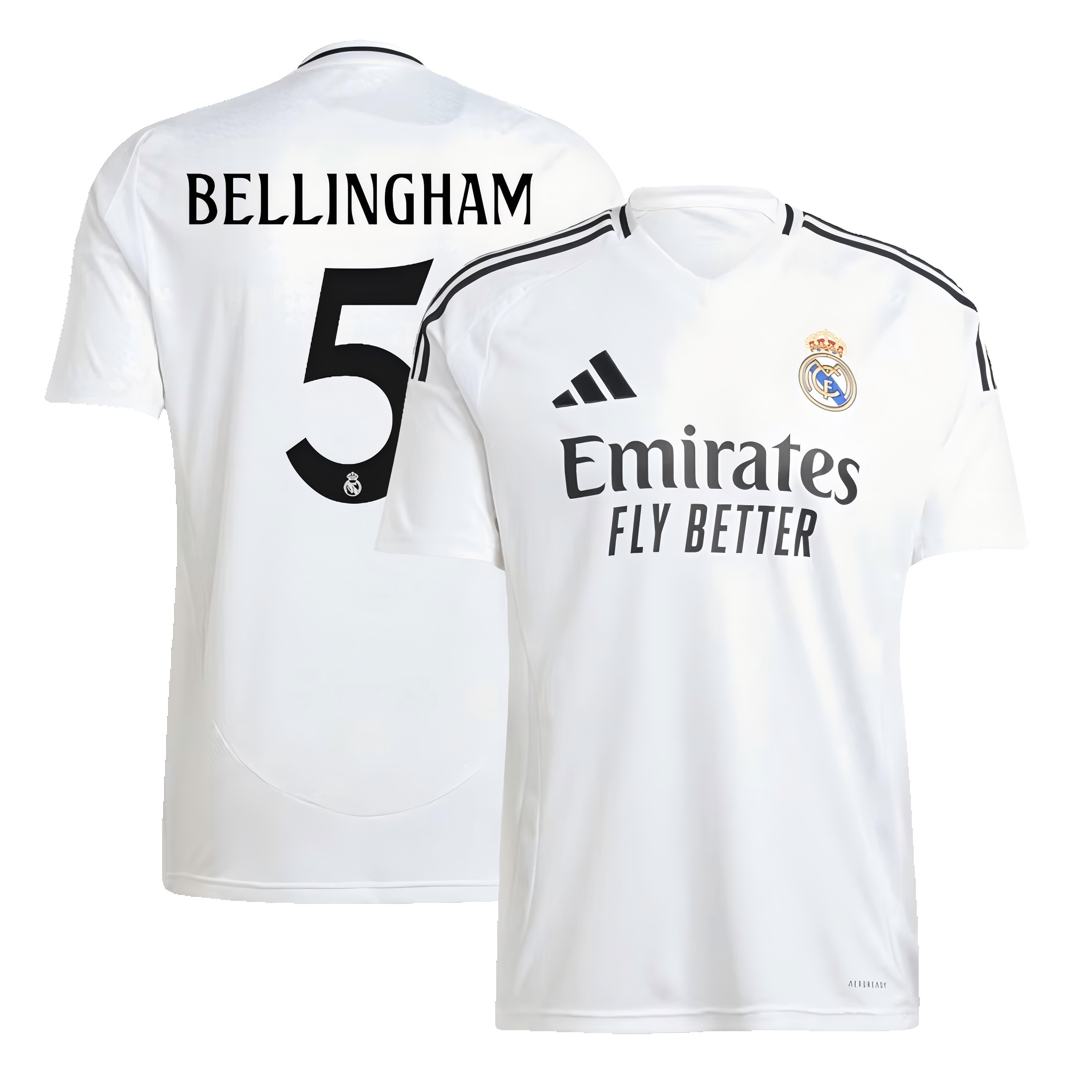 [超级复制品] BELLINGHAM 5 皇马主场球衣 2024/25