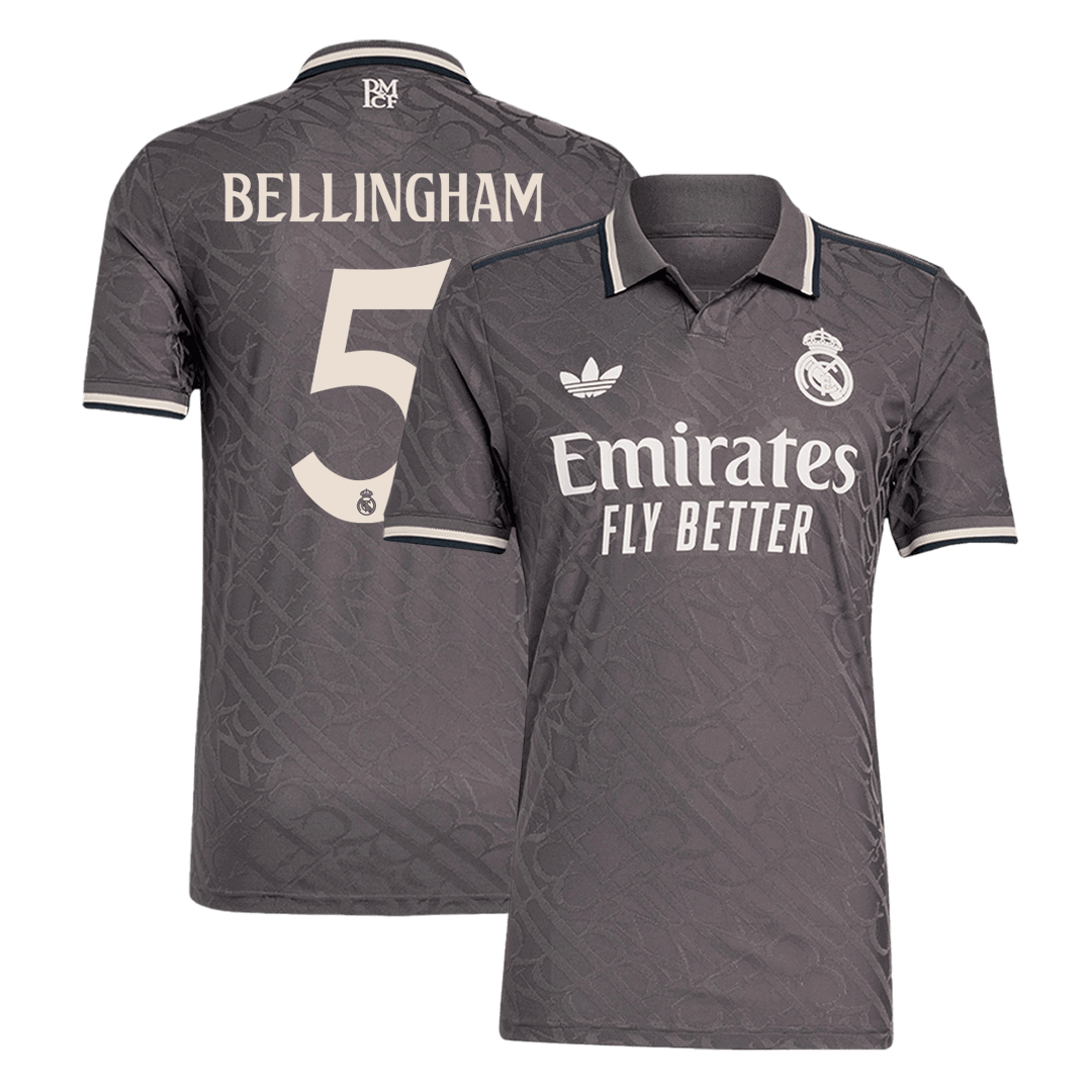 BELLINGHAM 5 皇家马德里第三场比赛球衣 2024/25