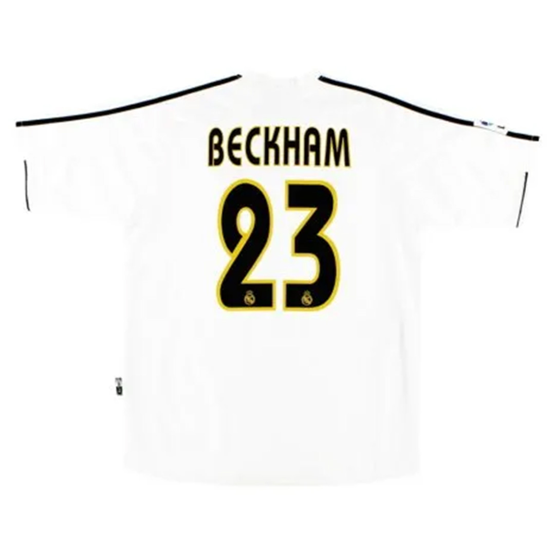 复古皇家马德里 BECKHAM 23 主场球衣 2003/04