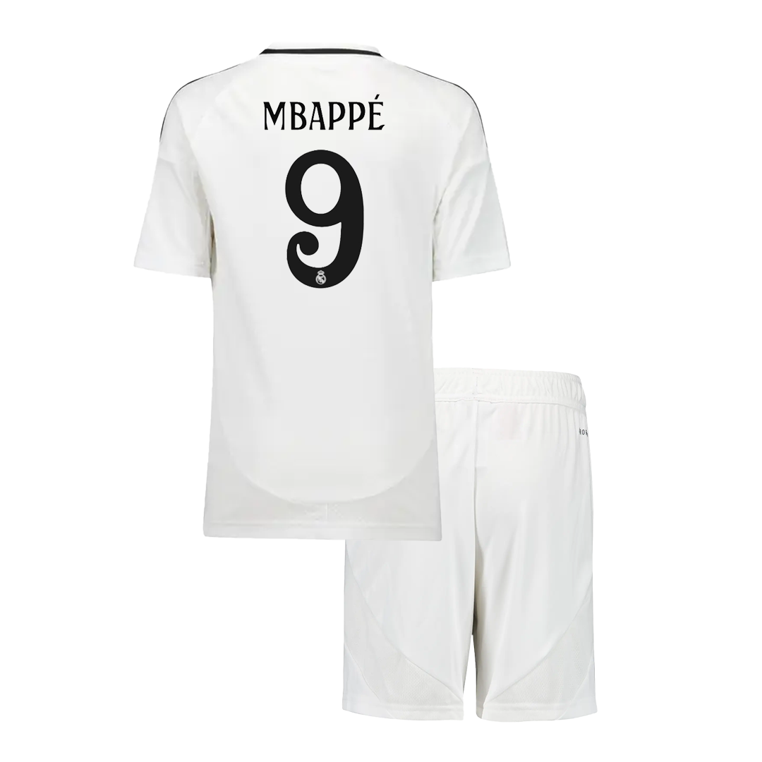 MBAPPÉ 9 儿童皇家马德里主场球衣 2024/25