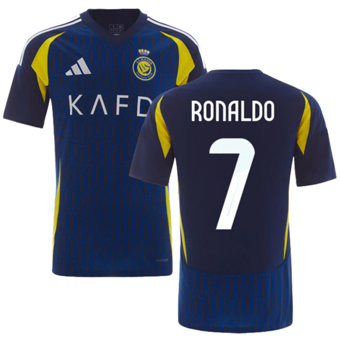 Ronaldo 7 Al Nassr 客场球衣 2024/25 - ACL 字体