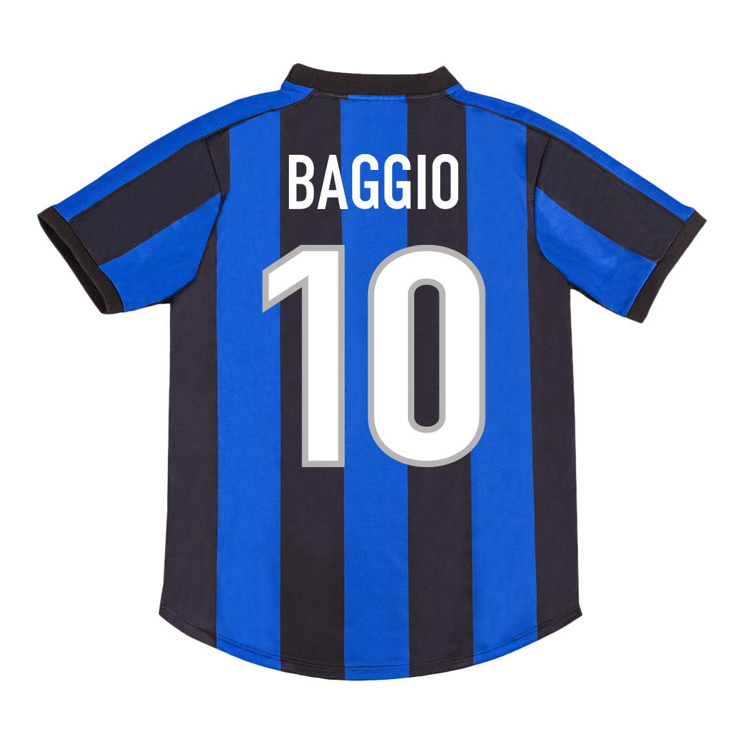 BAGGIO 10 复古国际米兰主场球衣 1999/00