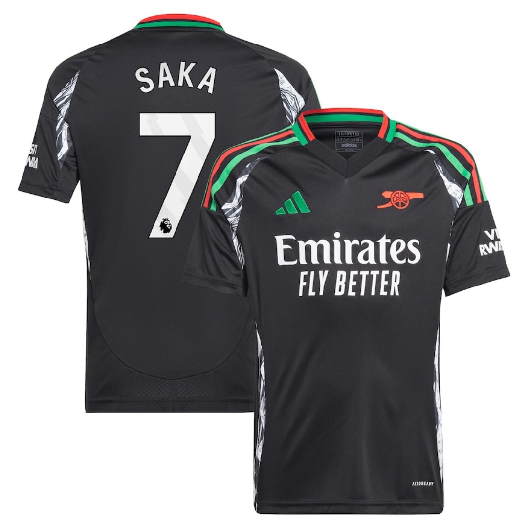 SAKA 7 阿森纳客场球衣 2024/25