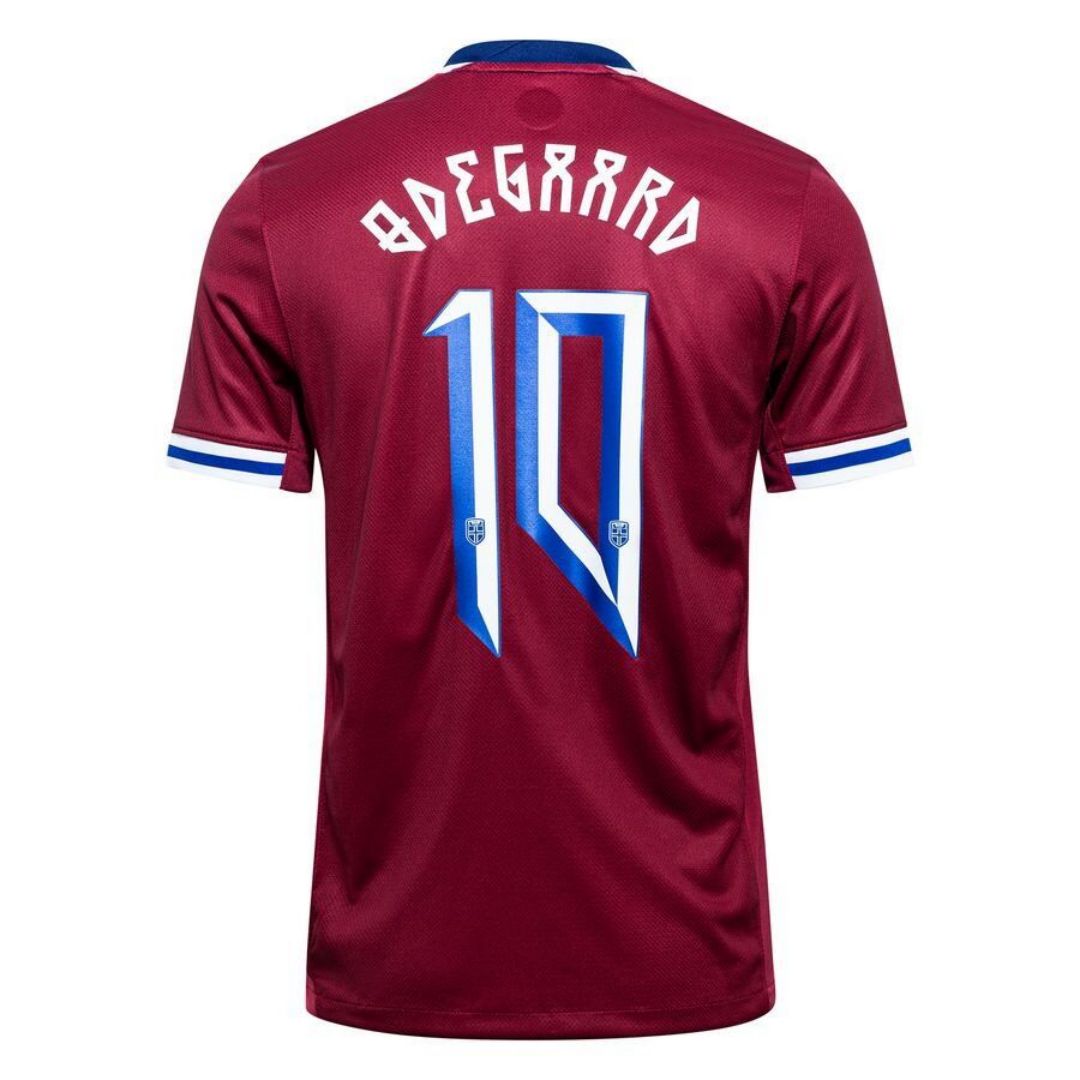 ØDEGAARD 10 挪威主场球衣 2024