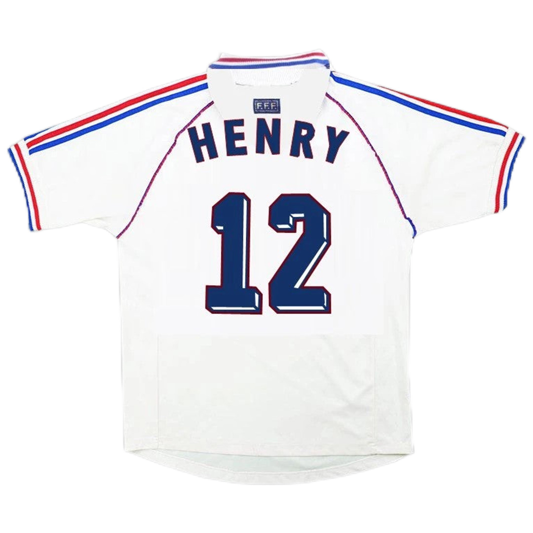 HENRY 12 法国队复古客场球衣 1998 年世界杯