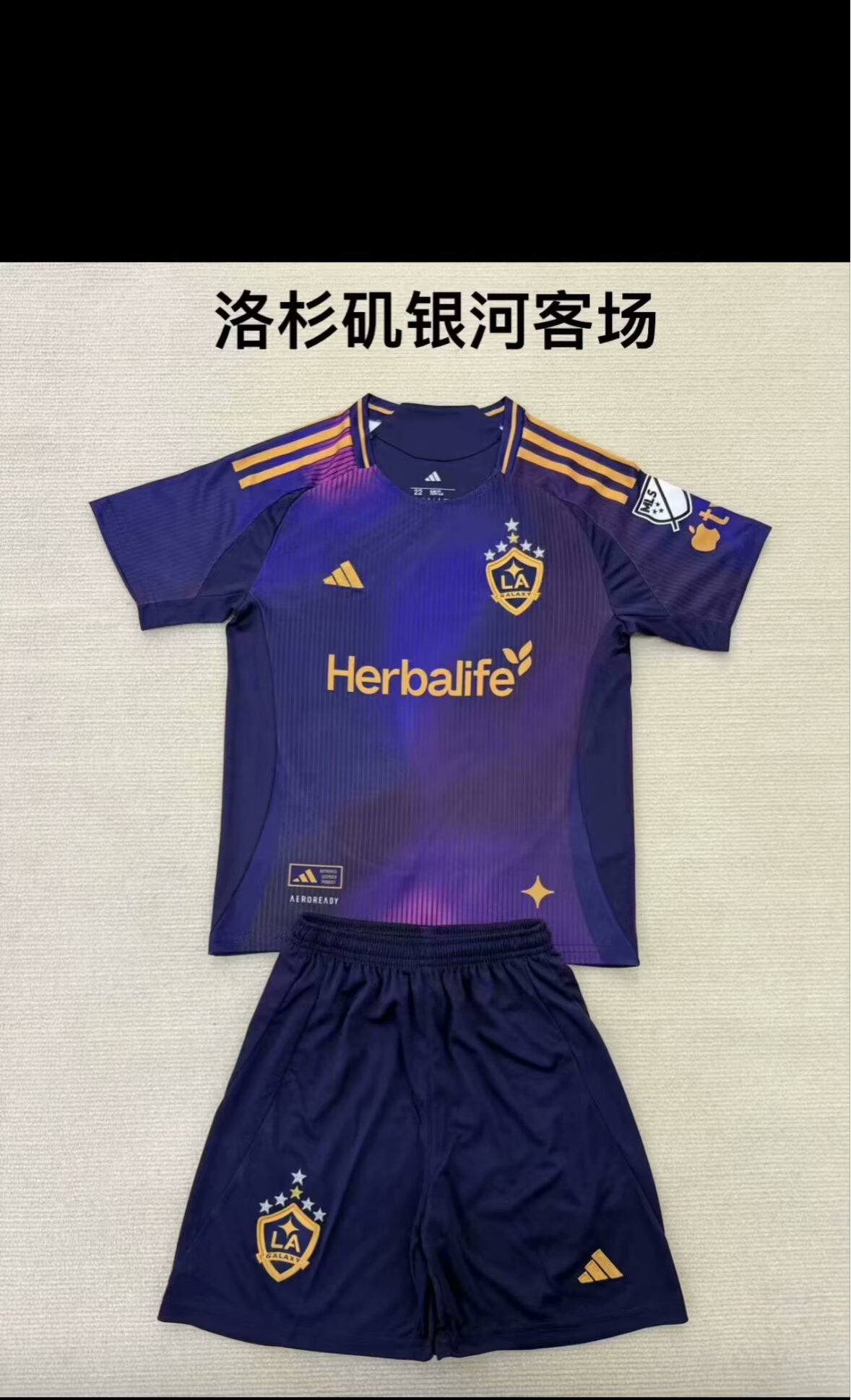 25/26 洛杉矶银河队儿童客场球衣